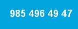 985 496 49 47 985 496 49 47